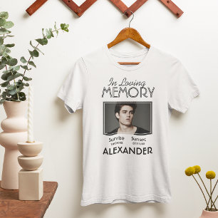 White Memorial Sunrise Sunset Photo T-Shirt
