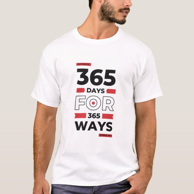 White Mens T-Shirt (Front)