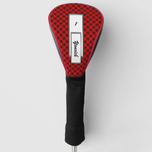 White Mesh Moire (Tintable) by Kenneth Yoncich Golf Head Cover