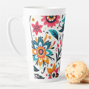 White Mexican Latte Mug
