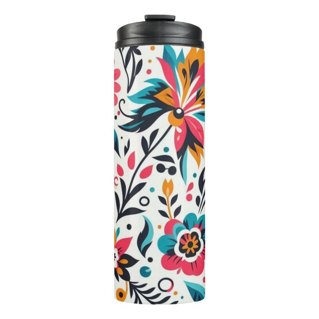 White Mexican Thermal Tumbler (Front)