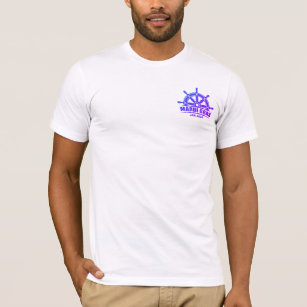 White MG Tee, Colour Logo Fnt/Full Colour Back T-Shirt