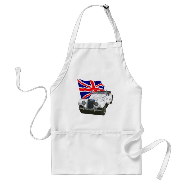 White MG TF Standard Apron (Front)