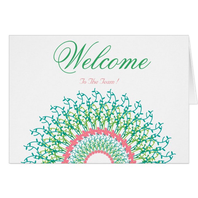 White Minimal Lotus Welcome Wishing (Front Horizontal)