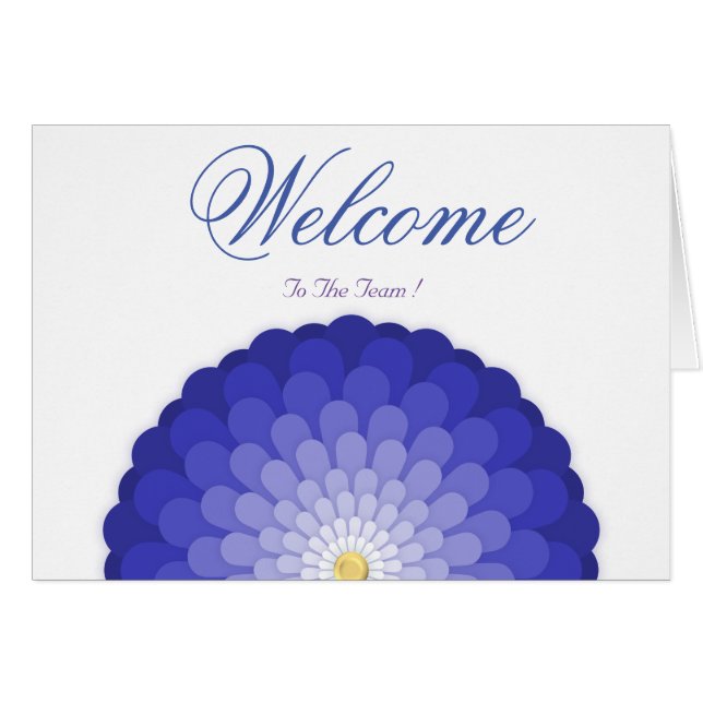 White Minimal Lotus Welcome Wishing (Front Horizontal)