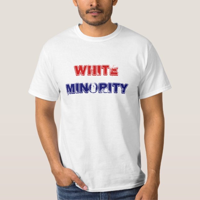 WHITE MINORITY T-Shirt (Front)