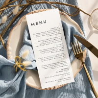 White Modern Bold Wedding Flat