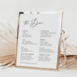 White Modern Calligraphy Wedding Bar Menu<br><div class="desc">Designed to coordinate with for the «Pure» Wedding Invitation Collection. To change details,  click «Details». To move the text or change the size,  font,  or colour,  click «Edit using Design Tool». View the collection link on this page to see all of the matching items in this beautiful design.</div>