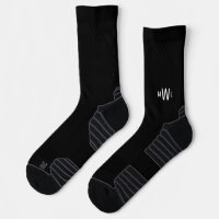 White Monogram Black