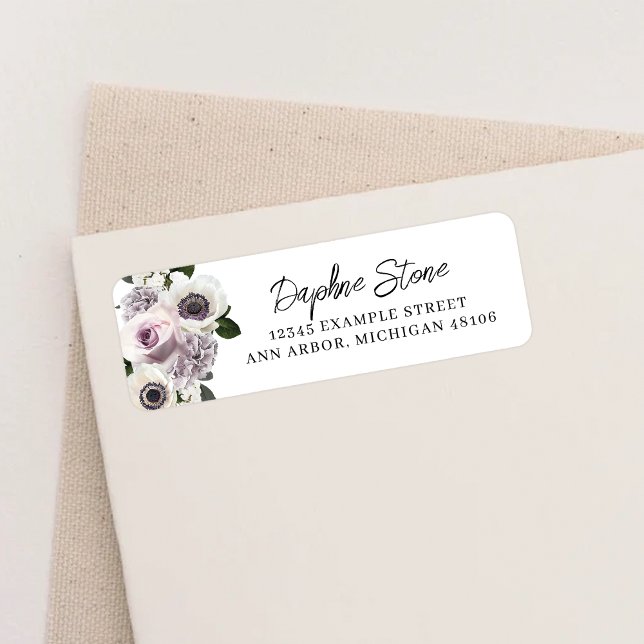 White Moody Anemone & Purple Floral Shower Return (Creator Uploaded)