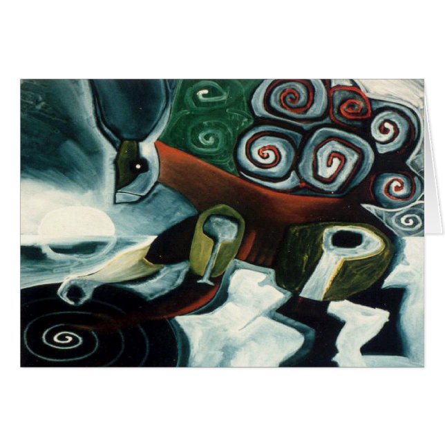 White Moon Shaman by Gregory Gallo (Front Horizontal)