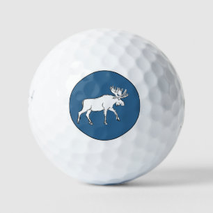 White Moose Golf Balls