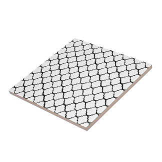 White Moroccan Style Tile