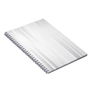 White Mosaic Tiles Notebook