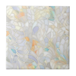White mother of pearl tile