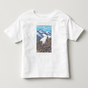 White Mountain Goat FamilyColorado Toddler T-Shirt