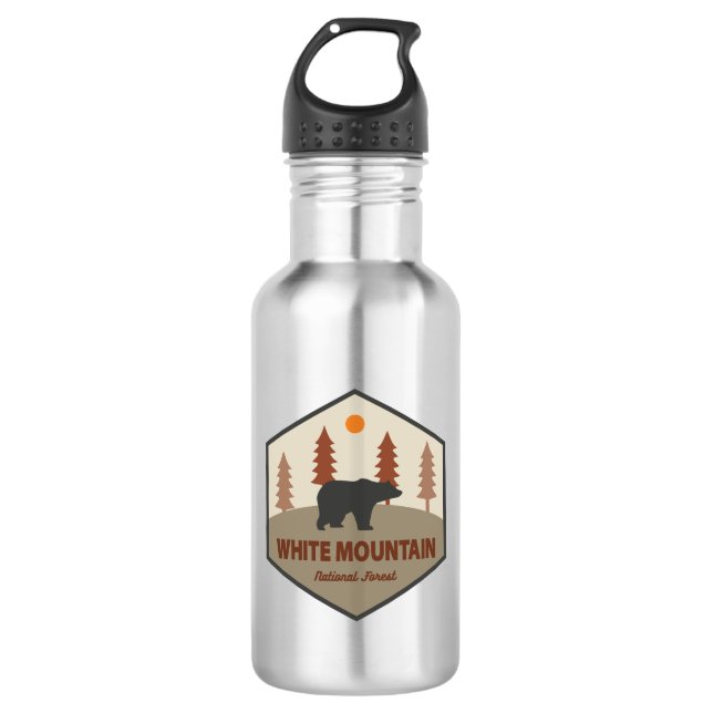 White Mountain National Forest Bear 532 Ml Water Bottle (Front)