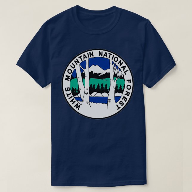 White Mountain National Forest Logo  T-Shirt (Design Front)