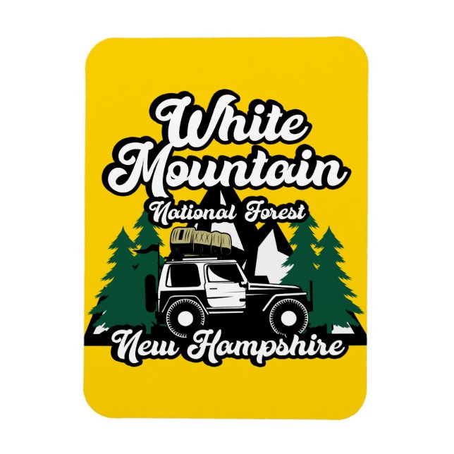 White Mountain National Forest New Hampshire Magnet (Vertical)