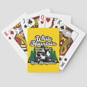 White Mountain National Forest New Hampshire Playing Cards