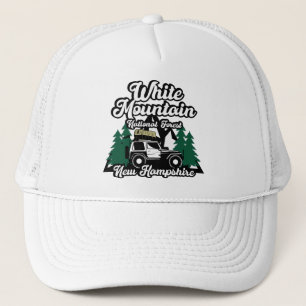 White Mountain National Forest New Hampshire Trucker Hat