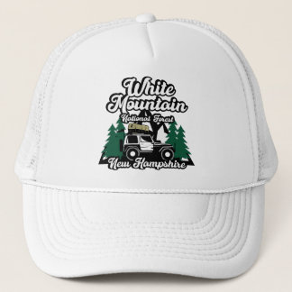 White Mountain National Forest New Hampshire Trucker Hat