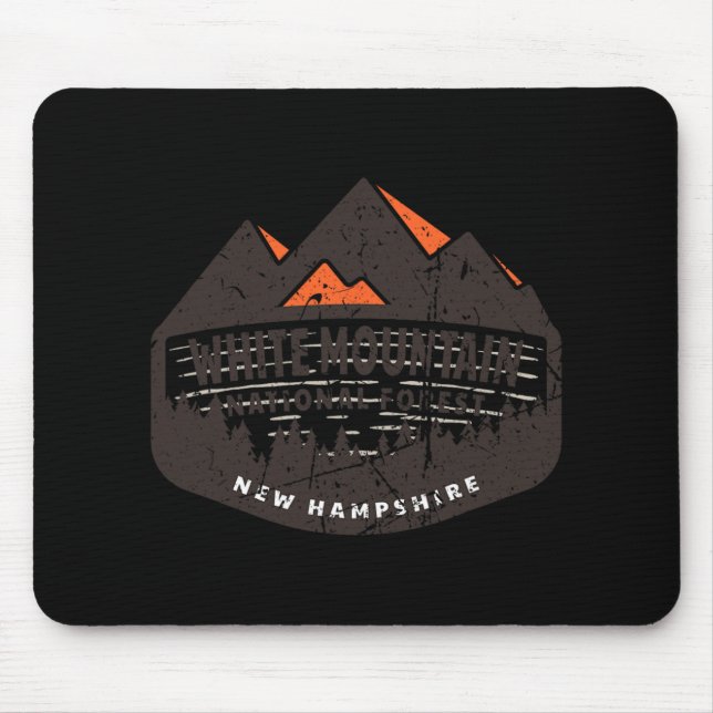 White Mountain National Forest New Hampshire Usa  Mouse Mat (Front)
