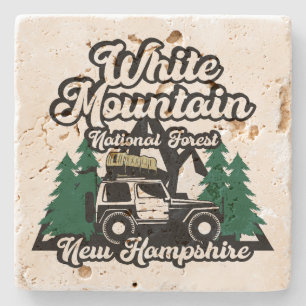 White Mountain National Forest Stone Coaster