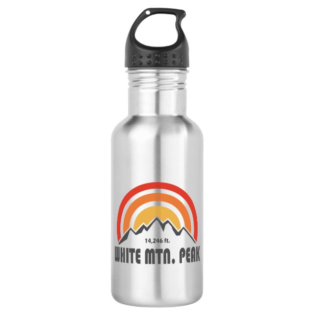 White Mountain Peak California 532 Ml Water Bottle (Front)