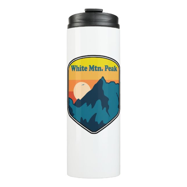 White Mountain Peak California Sunrise Thermal Tumbler (Front)