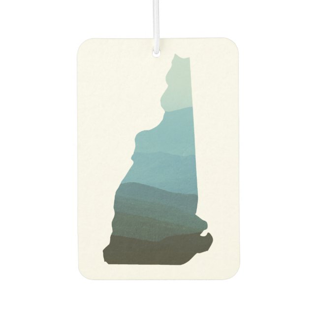 White Mountains in New Hampshire Car Air Freshener (Front)