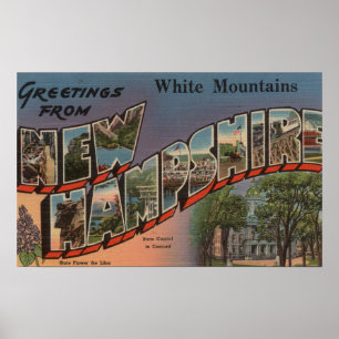 White Mountains, New Hampshire 3 Poster