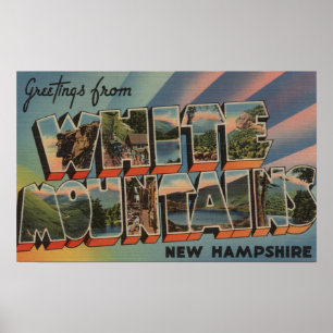 White Mountains, New Hampshire 4 Poster