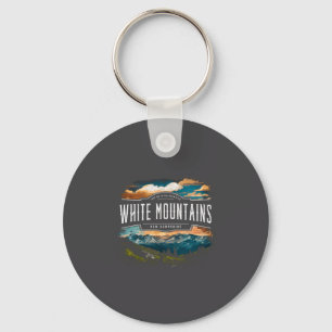 White Mountains New Hampshire Hiking Outdoors Vint Key Ring