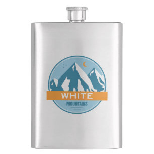 White Mountains New Hampshire Hip Flask