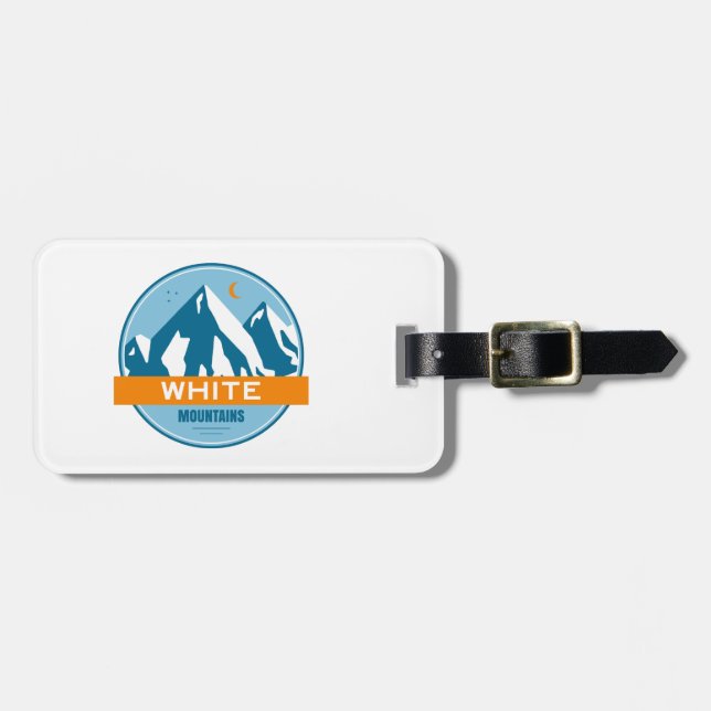White Mountains New Hampshire Luggage Tag (Front Horizontal)