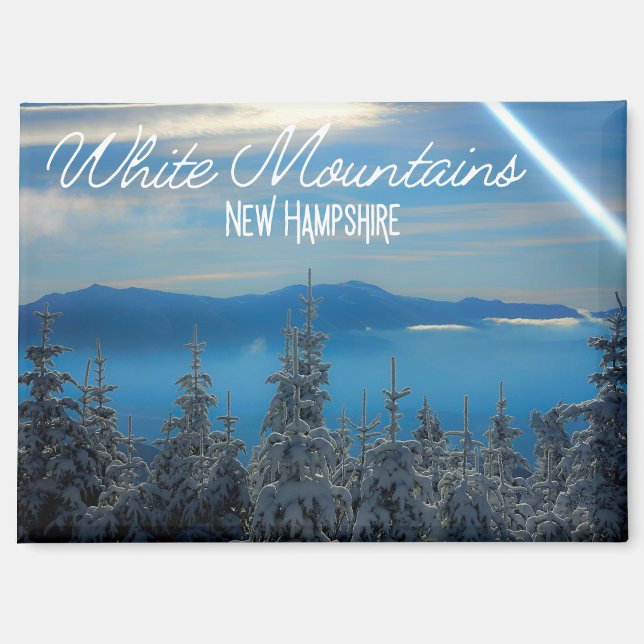 White Mountains New Hampshire Magnet (Front)