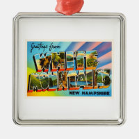 White Mountains New Hampshire NH Travel Souvenir
