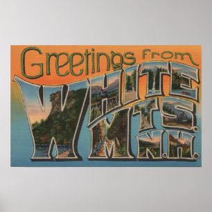 White Mountains, New Hampshire Poster