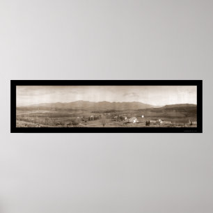 White Mountains NH Photo 1912 Poster