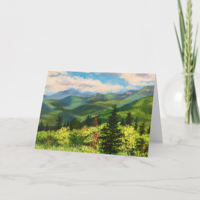 White Mountains  Note Card (Front)