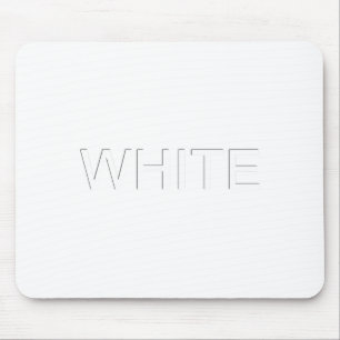 White Mouse Mat