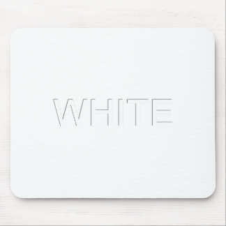 White Mouse Mat