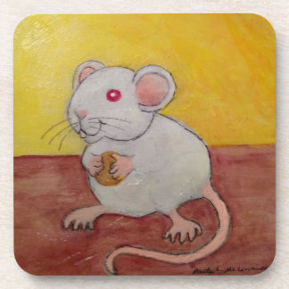 White Mouse or Rat Coasters