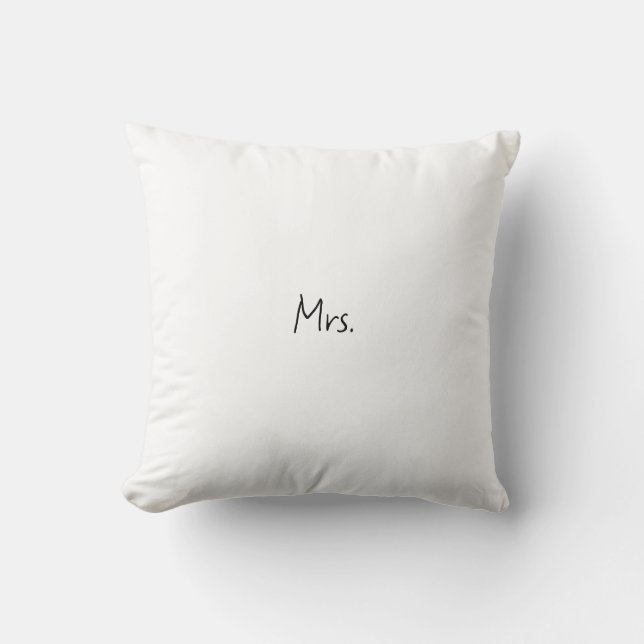 White Mrs. Pillow (Front)