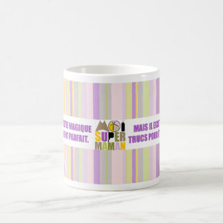 White Mug 325ml Moi Super Maman - Magic Recipe 2