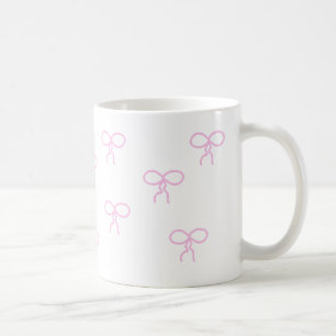 White Mug With Pink Bows