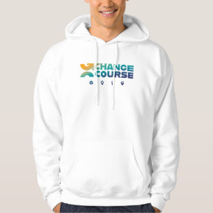 White Mural Hoodie
