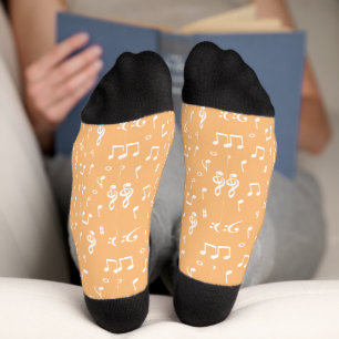 white Musical Socks