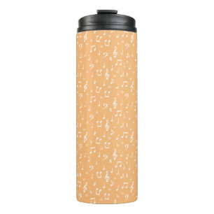 white Musical Thermal Tumbler